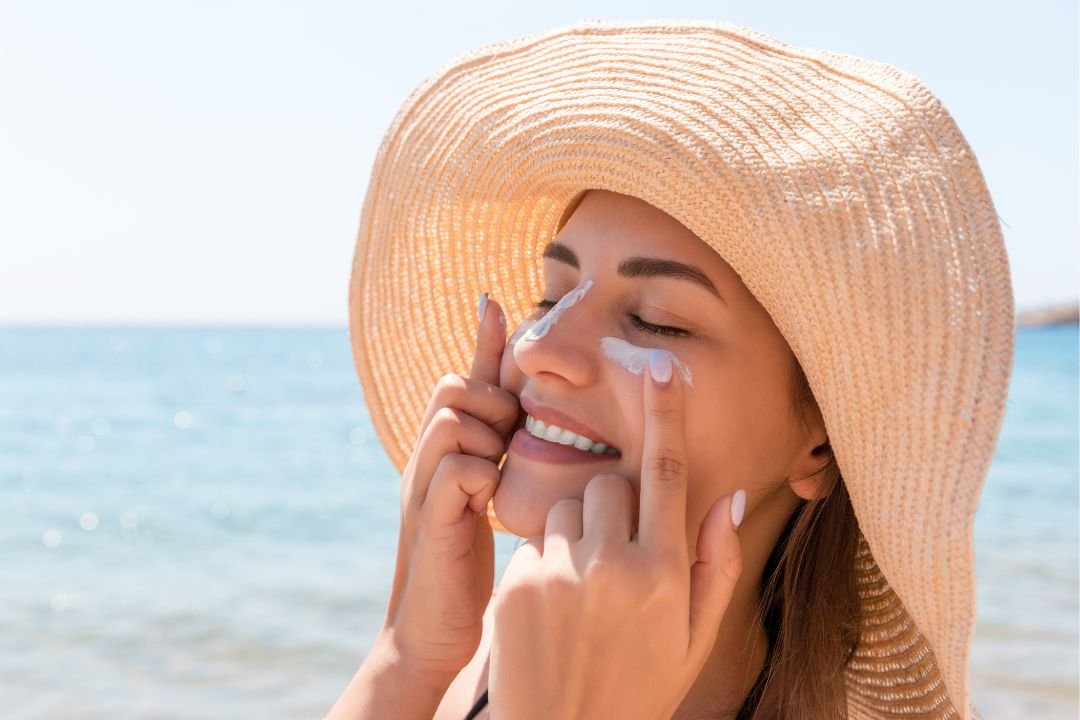 Achieve a Matte Finish with Dry Touch Sunscreen Gel