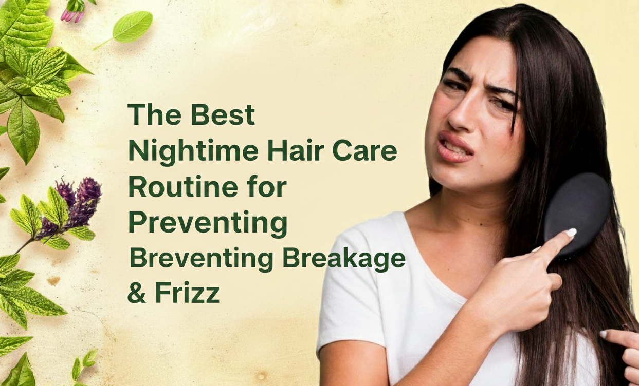 The Best Nighttime Hair Care Routine for Preventing Breakage & Frizz