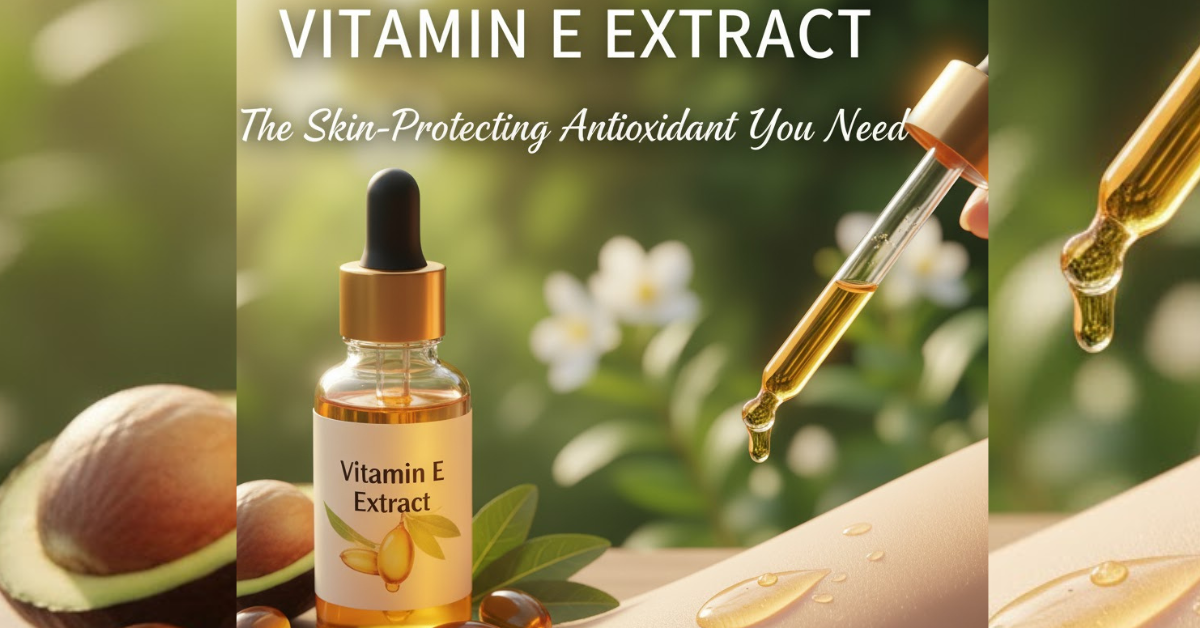 Vitamin E Extract: The Skin-Protecting Antioxidant You Need