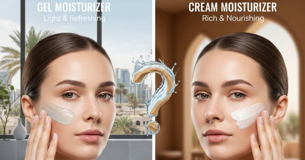 Gel vs Cream Moisturizers: Which One Does UAE Skin Prefer?