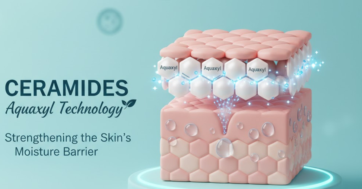 Ceramides (Aquaxyl Technology): Strengthening the Skin’s Moisture Barrier