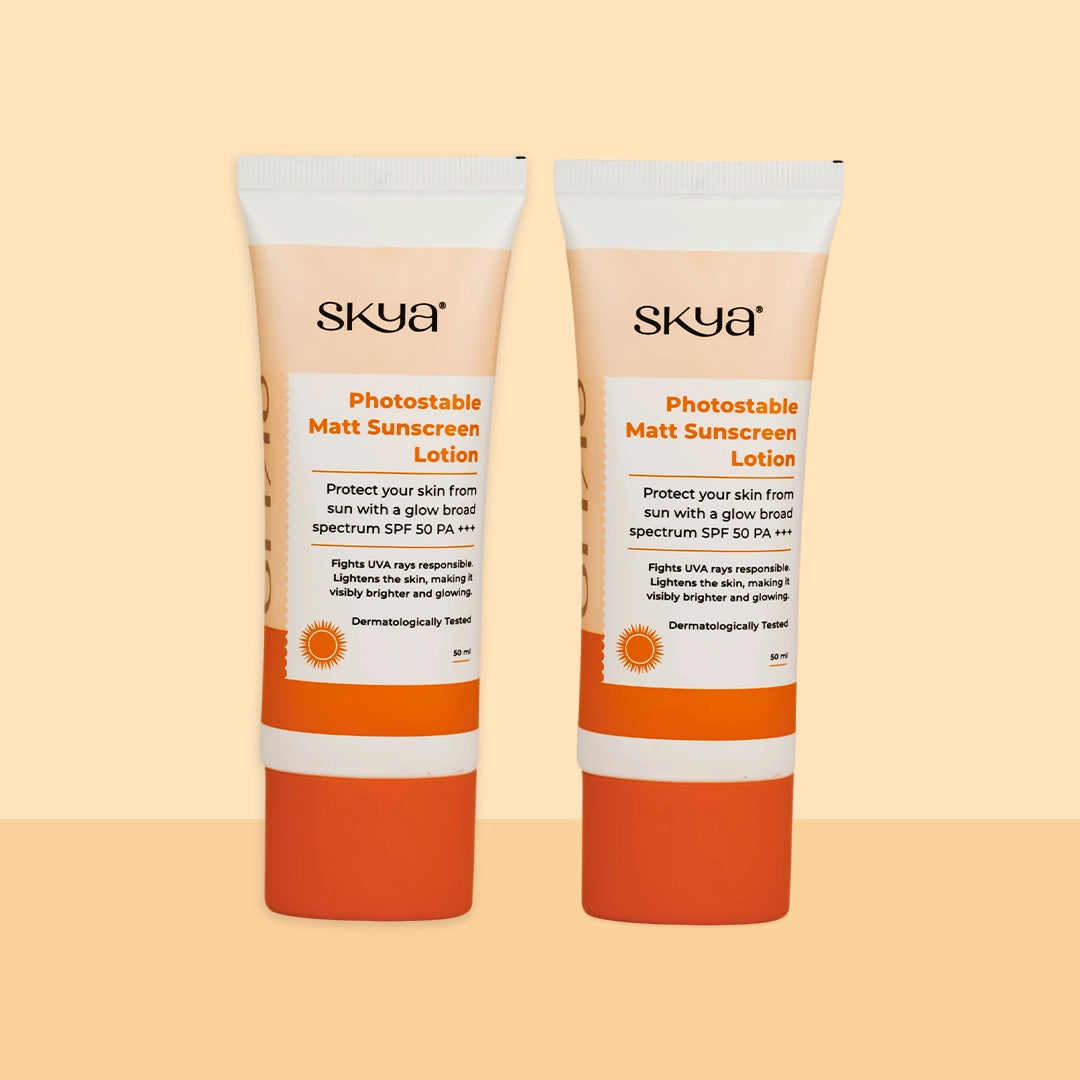 Skya Photostable Matt Sunscreen Lotion